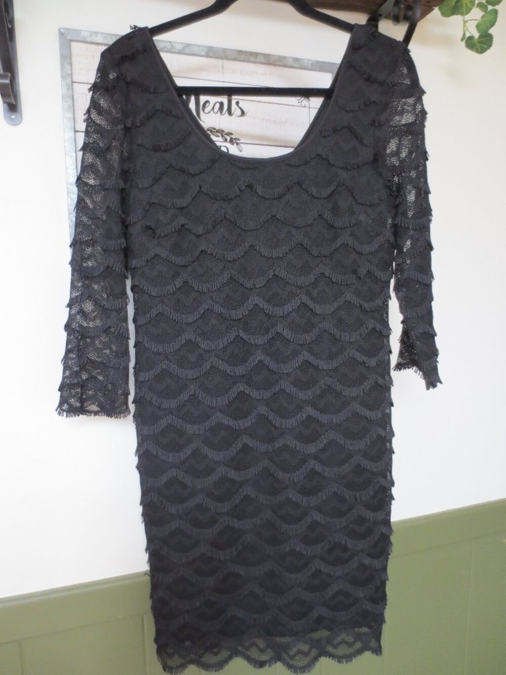 BRAND NEW Women's Size 10 Ronni Nicole Black dress